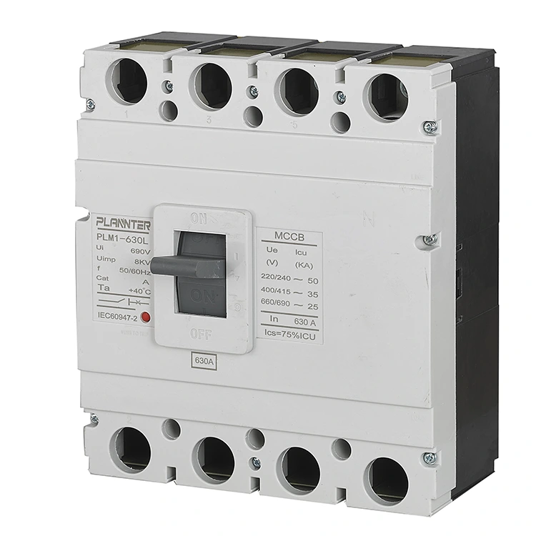 قاطع دائرة مغناطيسي للرحلة بقوة 630 أمبير